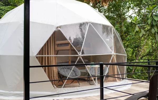 mountain dome for couples window view