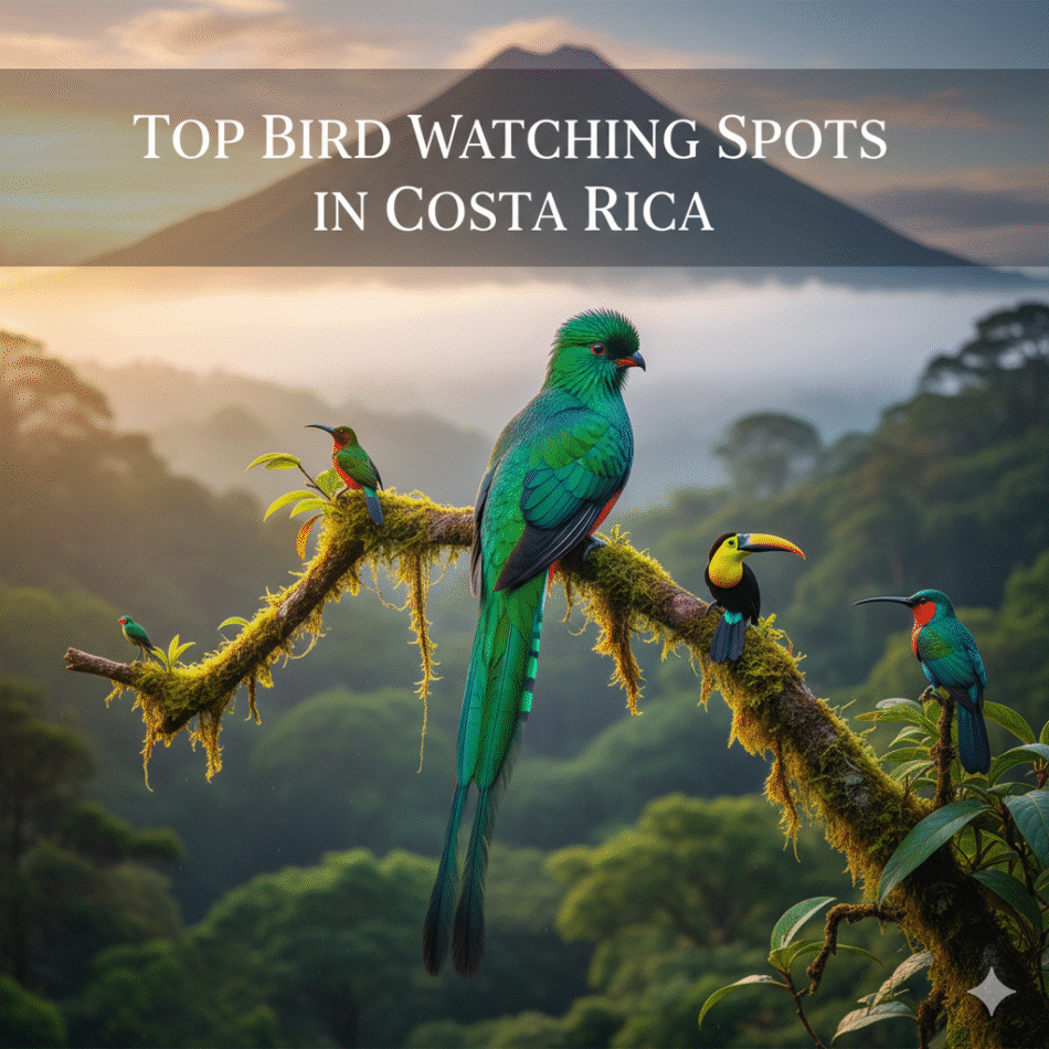 Top Bird Watching Spots in Costa Rica