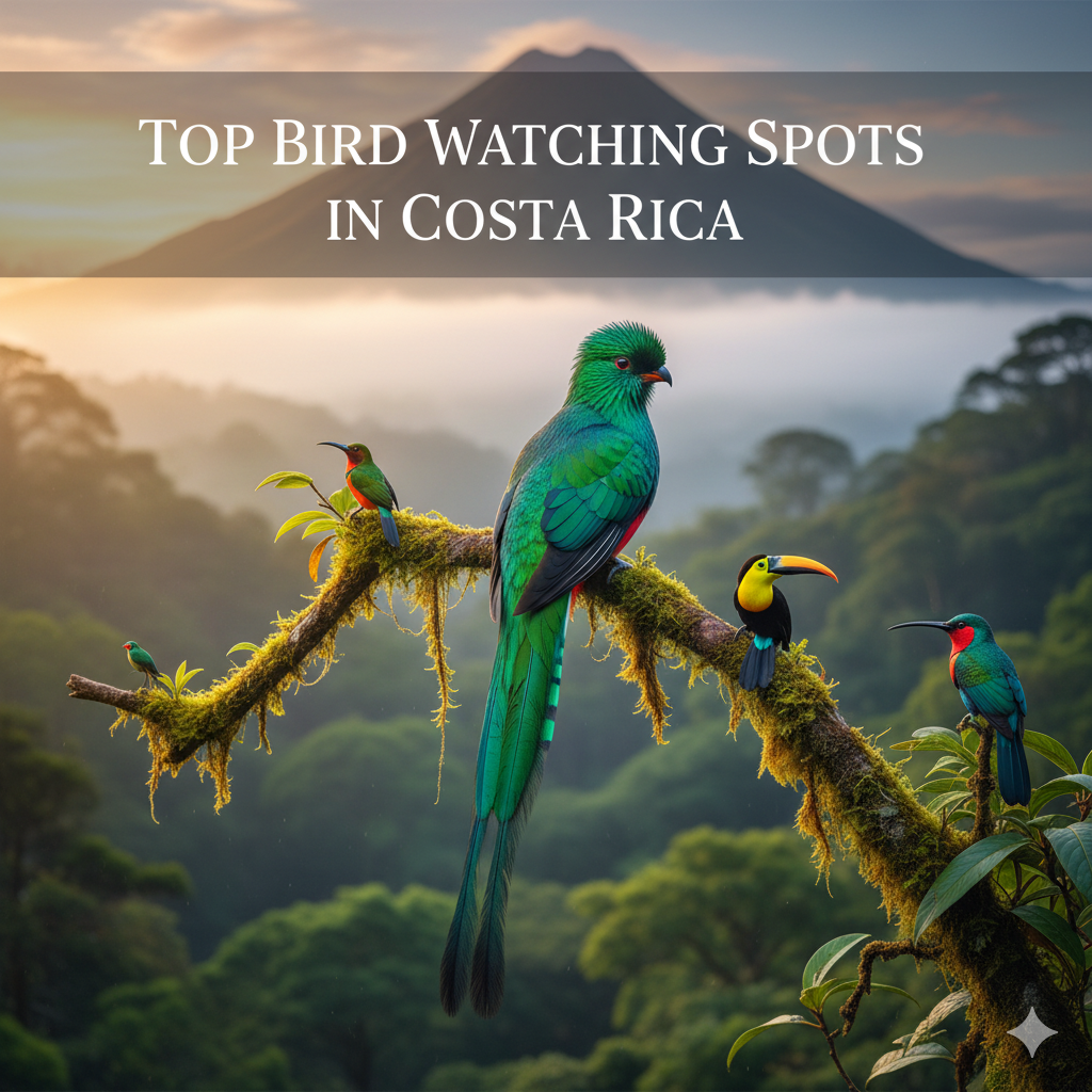 Top Bird Watching Spots in Costa Rica
