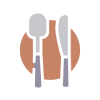 plate fork icon