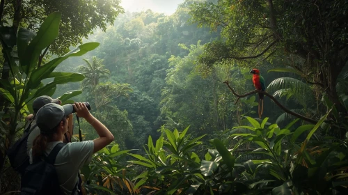 Birdwatching expedition in Costa Rica