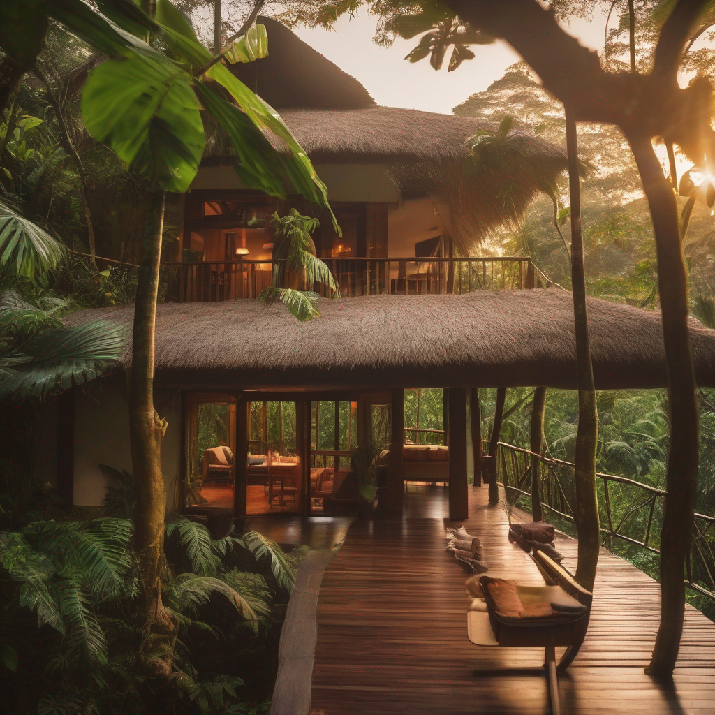 Rainforest Lodge Costa Rica Turrialba Nature