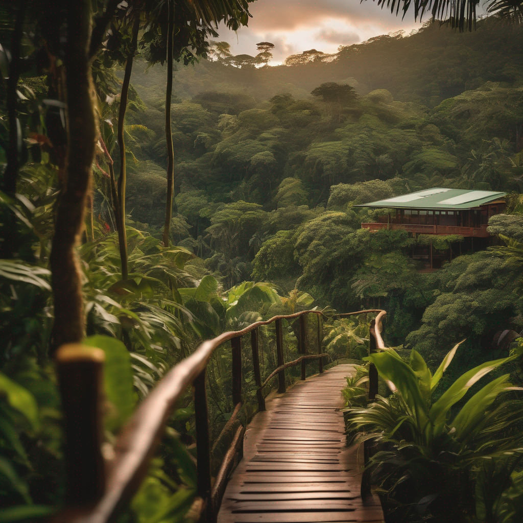 Costa Rica Hotel Hiking Trails