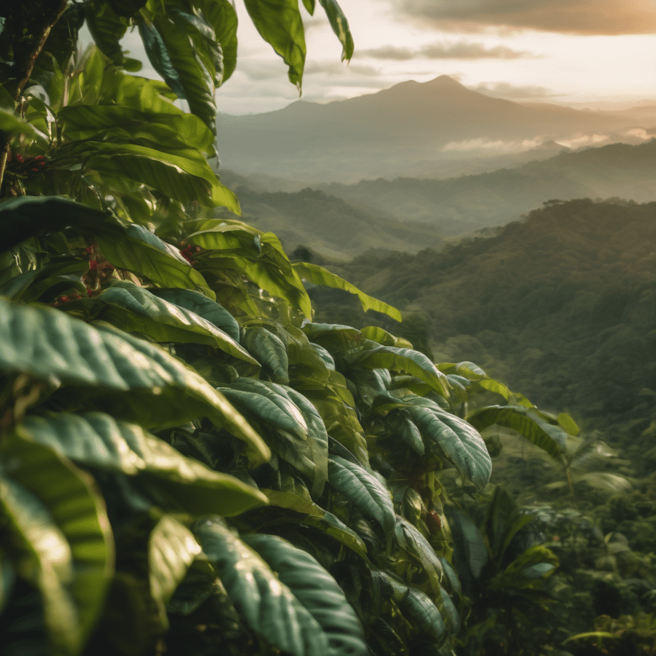 Coffee Plantations in Costa Rica