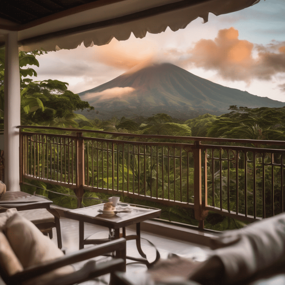Costa Rica Volcano View Hotel Turrialba Nature