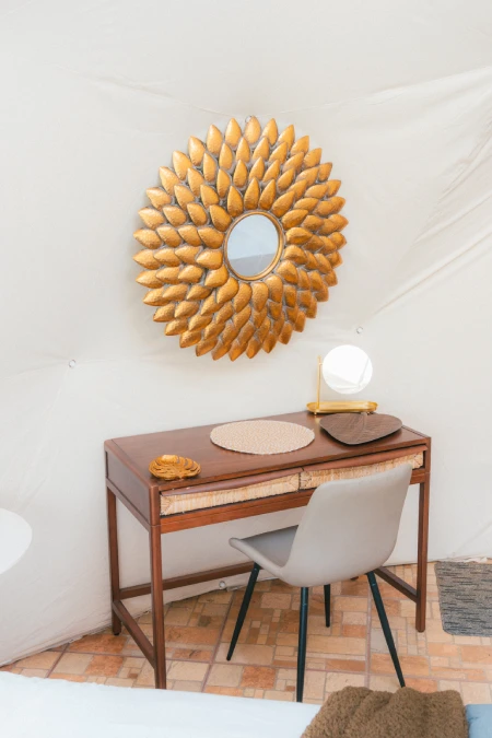 family dome sitting area