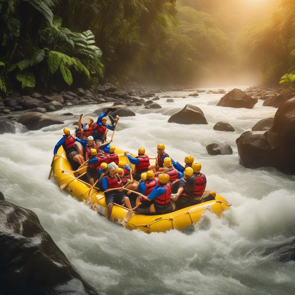 Pacuare River White Water Rafting