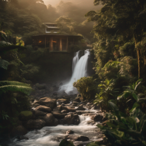 Costa Rica Waterfall Hotel Turrialba
